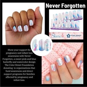 Color Street Never Forgotten Nail Polish Strips